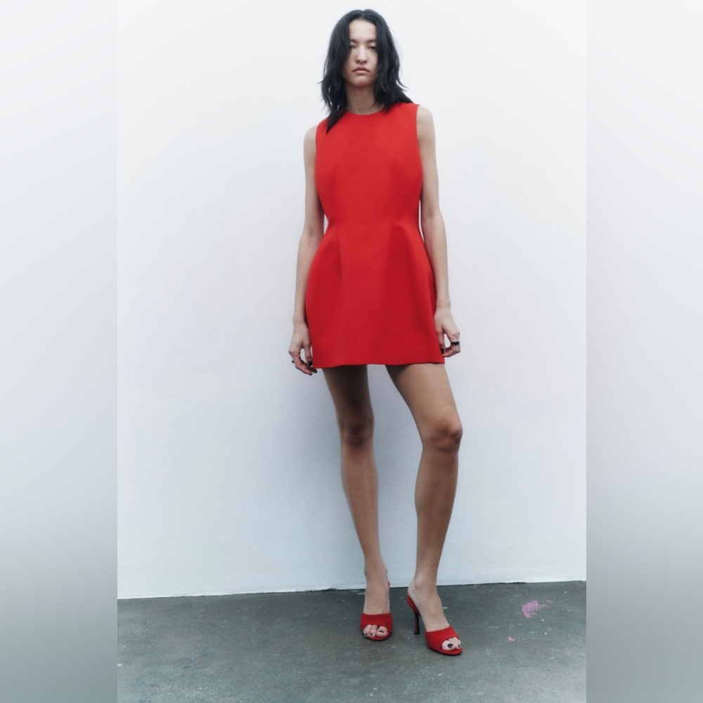 Zara Voluminous Short Dress